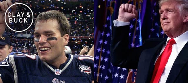 Cover Image for How Tom Brady’s 2002 Super Bowl Win Mirrors Trump’s Shock Victory in 2016