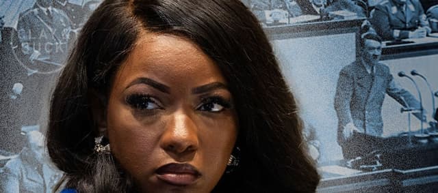 Cover Image for Jasmine Crockett Compares Trump to Hitler Again!